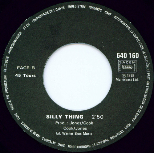 Who Killed Bambi / Silly Thing (Barclay 640 160)